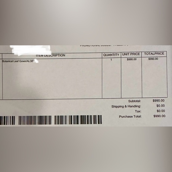 NWT Green Badgley Mischka Botanical Formal One Shoulder Ruffle Gown NEW - Picture 13 of 14